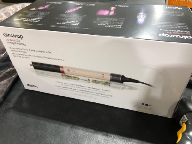 Photo 1 of Dyson Airwrap Co-anda2x™ Multi-Styler and Dryer Straight+Wavy in Ceramic Pink