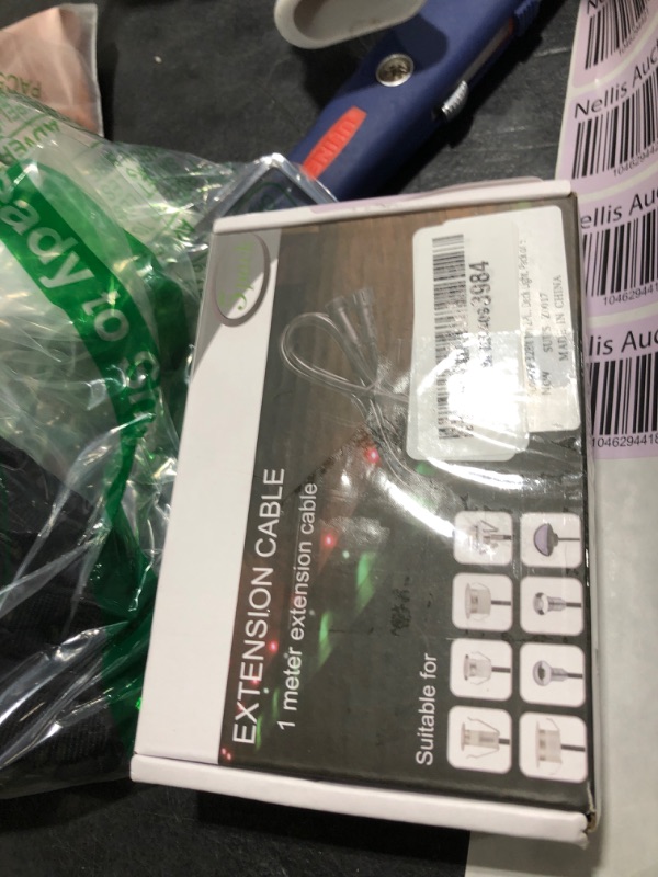Photo 1 of Sumaote 3.28ft 1m 2Pin Extension Cable Wire 22AWG with Male and Female Connectors at Both Ends IP67 Waterproof for Sumaote Single Color LED Deck Lights, Pack of 5