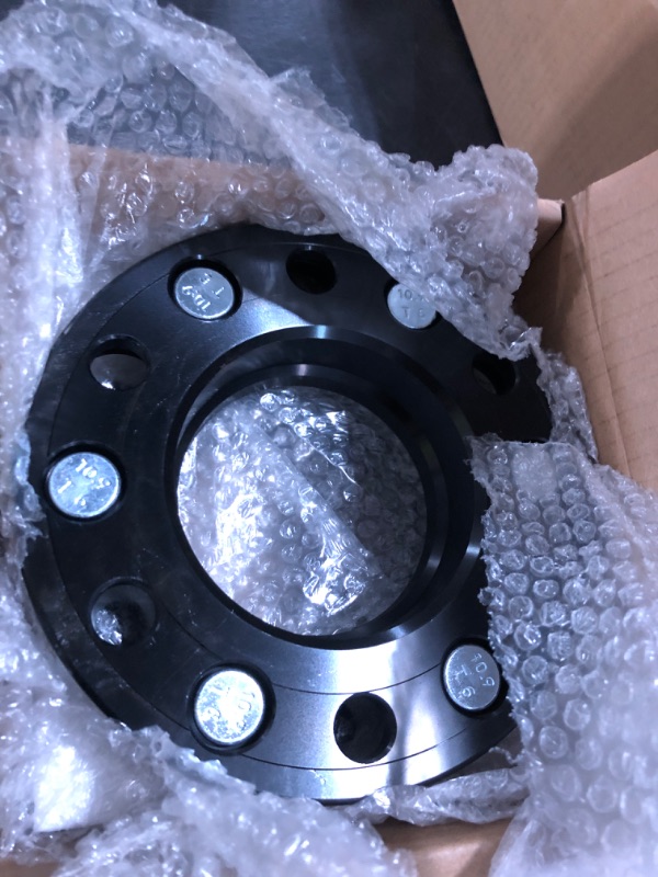 Photo 1 of EVIL ENERGY 6x5.5 Wheel Spacers 1 inch Compatible for Ford Ranger 2011-2024, Bronco 2021-2024, 6x139.7 mm Hubcentric with Lip 6 Lugs 93.1 mm Hub Bore M12x1.5 Studs Wheel Adapters Black