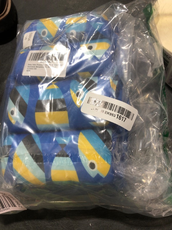 Photo 1 of Baby Kids Floatation Suit Float One-Piece Swimwear Buoyancy for Girls Boys 50+Blue 2-3years