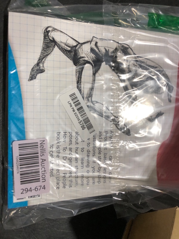 Photo 1 of How To Draw People: Simple Sketching Lessons and Step By Step Instructions to Draw Human's Figures, Poses, Eyes, Clothing Folds and Many More (Beginner Drawing Guide Book)