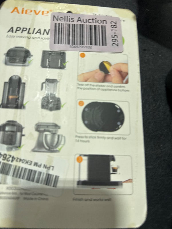 Photo 1 of Aieve Appliance Slider, 24 Pcs Small Appliance Rollers Kitchen Gadgets, Self Adhesive Caster Wheels Kitchen Finds Home Must Have Countertop Accessories for Mixer Coffee Maker Air Fryer