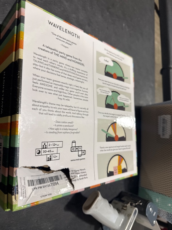 Photo 1 of Wavelength Party Game – A Mind Reading Party Game