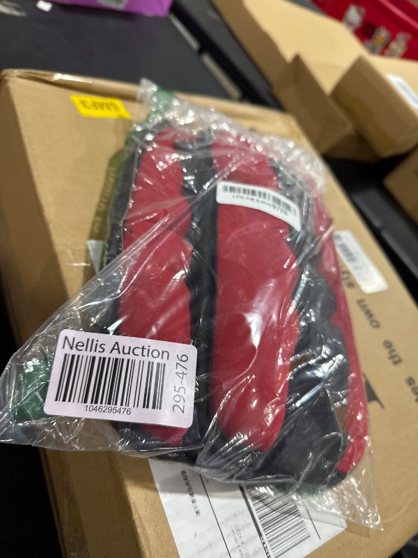 Photo 1 of Fitvids Fully Adjustable Ankle Wrist Arm Leg Weights, 5 lbs each (10-lb pair), Red