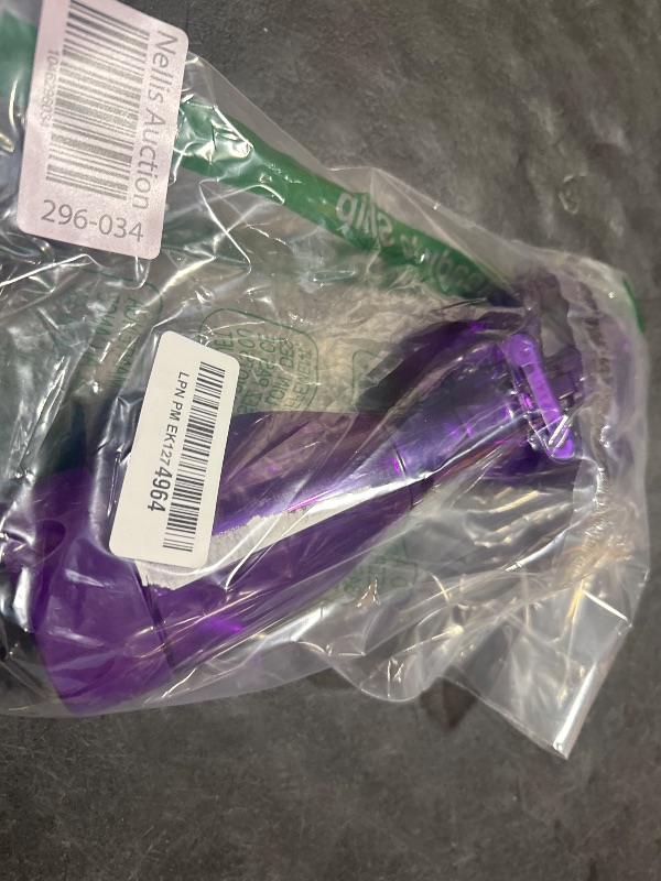 Photo 1 of O2COOL Deluxe Handheld Battery Powered Water Misting Fan (Purple)