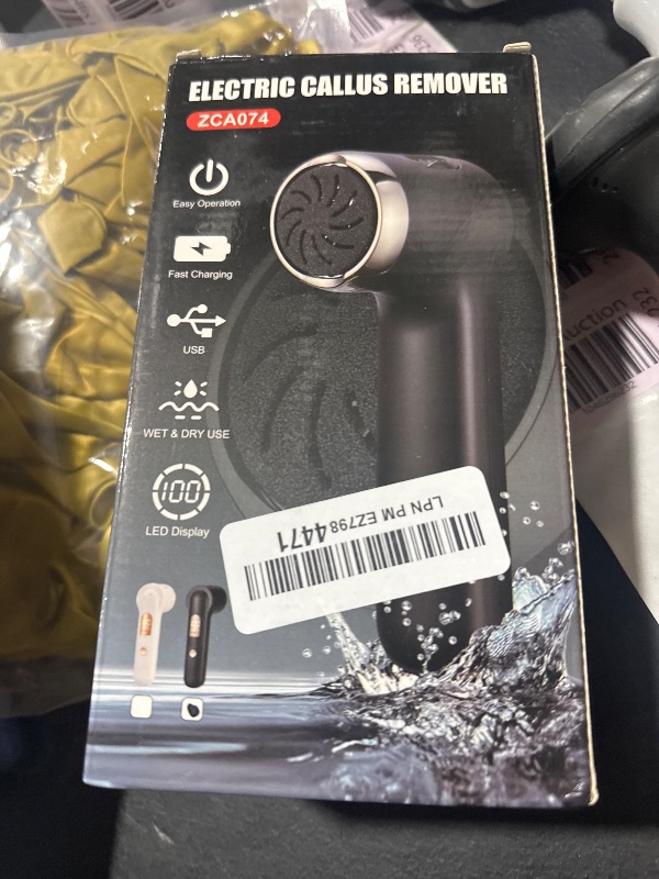 Photo 1 of LAVAED Electric Callus Remover for Feet Rechargeable Foot Filer Electronic - IPX7 Waterproof Electric Foot Sander Pedicure Kit Rechargeable Upgrade High Power & LED Display for Cracked Heels Dead Skin