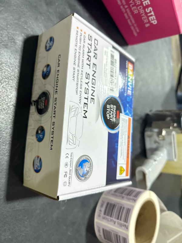 Photo 1 of BANVIE ? Car Keyless Entry Security Alarm System + ? Remote Engine Starter + ? Push to Start Stop Iginition Button