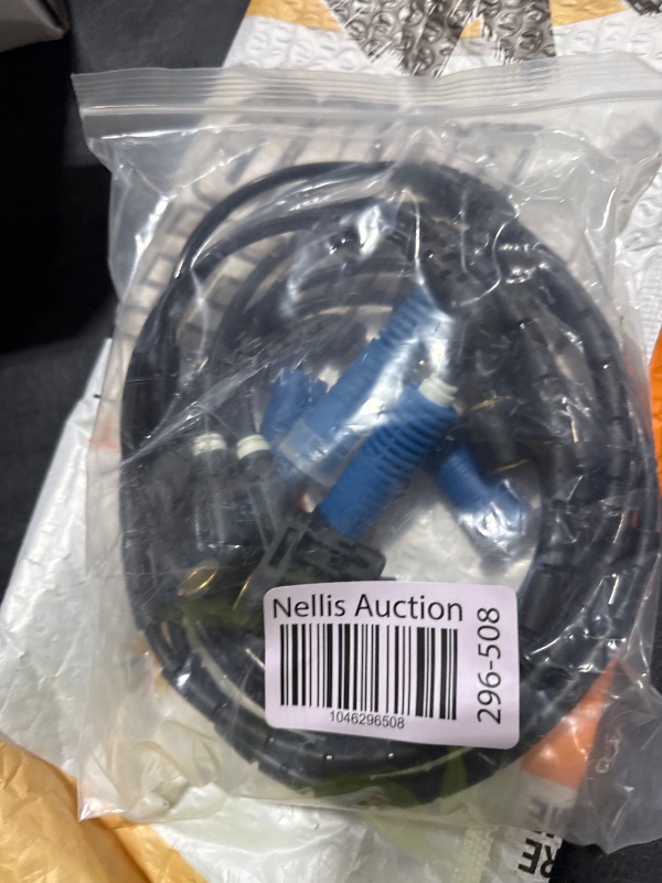 Photo 1 of Ensun ABS Wheel Speed Sensor Compatible with 3 E46 325i 330i M3 Z4 E85 Front Rear Left Right # 34526752681 34526752682 34526752683