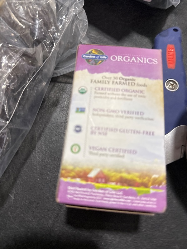Photo 1 of Garden of Life Multivitamin for Women - Organics Women's Once Daily, Whole Food Multi with Iron, Biotin, Vegan Organic Vitamin, Energy Hair Skin & Nails, 30 Tablets