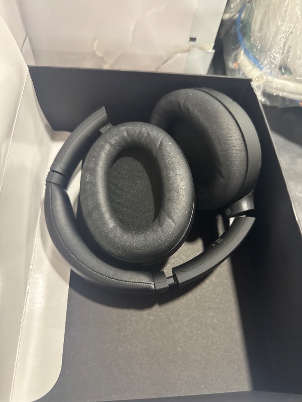 Photo 1 of Sony WH-1000XM4 Wireless Premium Noise Canceling Overhead Headphones with Mic for Phone-Call and Alexa Voice Control, Black WH1000XM4