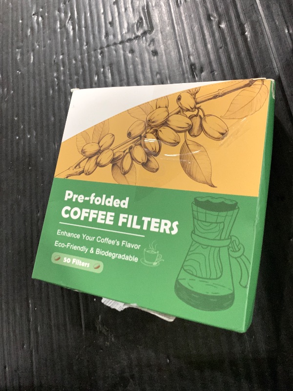 Photo 1 of pre folded coffee filters 50ct