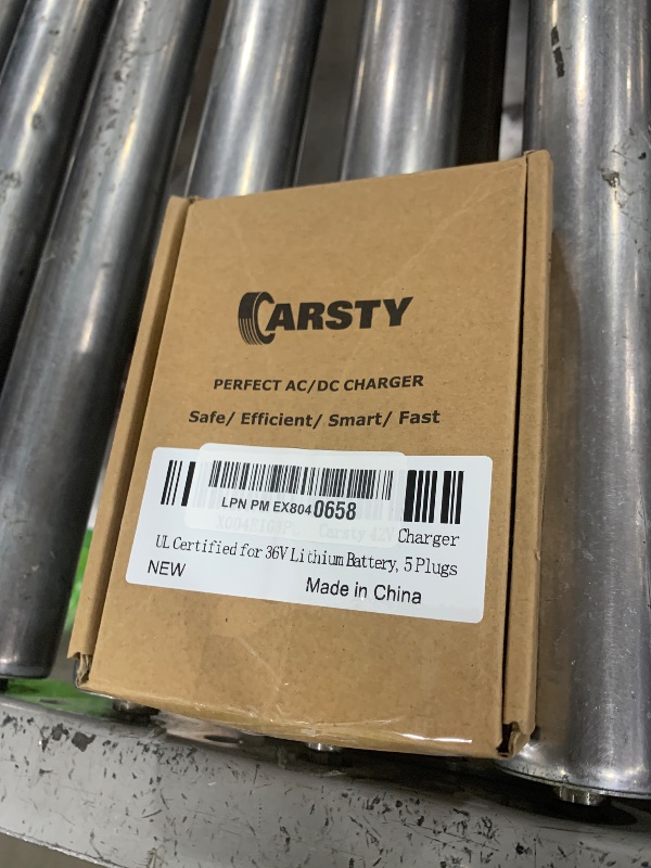 Photo 1 of Carsty 42V Electric Scooter Charger UL Certified for 36V Lithium Battery 5 Plugs, Compatible with Gotrax, Jetson, Razor, Voyage, ninebot,Swagtron,Bird,Segway Electric Bike Scooters Ebikes