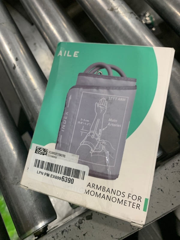 Photo 1 of Extra Large Blood Pressure Cuff : AILE Universal 9-21" XL Blood Pressure Cuff for Big Arm, Widely Applicable to Automatic Upper Arm Blood Pressure Monitor, Adjustable, Soft, Comfortable