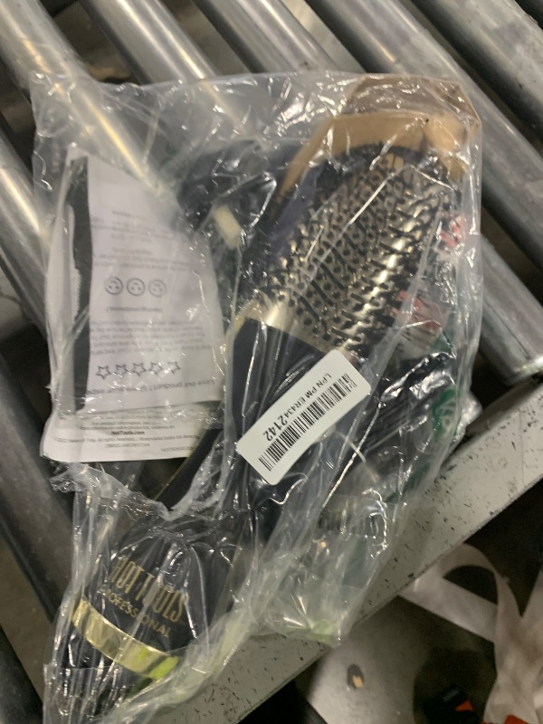 Photo 1 of HOT TOOLS 24K Gold Blow Dryer Brush - Hot Air Brush for Salon-Worthy Volume in One Step - Volumizer with 24K Gold Technology for Fast Styling & Long-Lasting Results