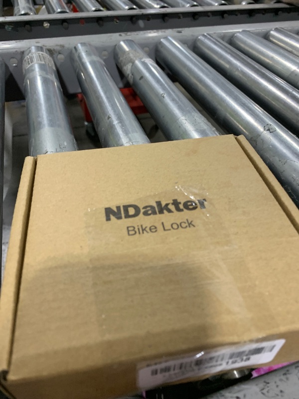 Photo 1 of NDakter Bike Chain Lock, 5 Digit Combination Heavy Duty Anti Theft Bicycle Chain Lock,2.62/3.2/4.27/5/6Ft Long Security Resettable Bike Locks for Bike, Bicycle, Scooter, Door, Gate, Fence-4/6mm Thick