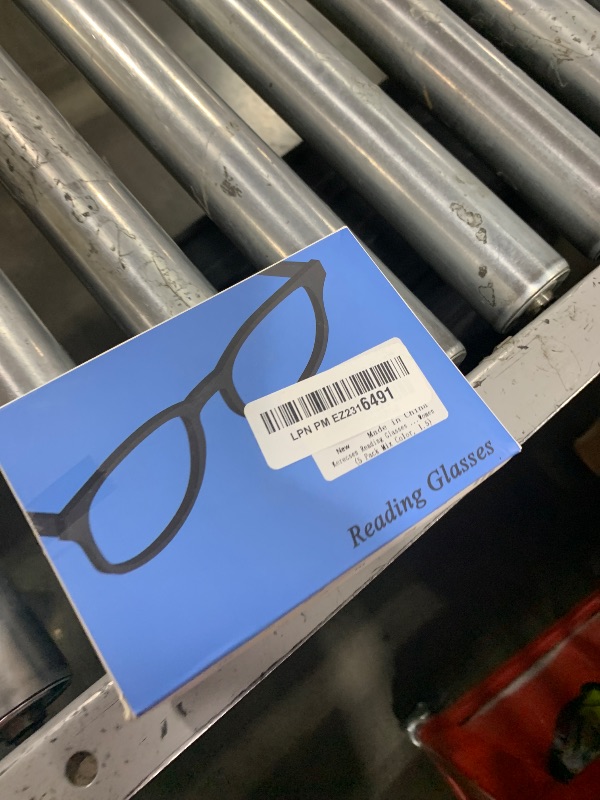 Photo 1 of Kerecsen Reading Glasses 5 Pairs Fashion Ladies Readers Spring Hinge with Pattern Print Eyeglasses for Women (5 Pack Mix Color, 1.5)