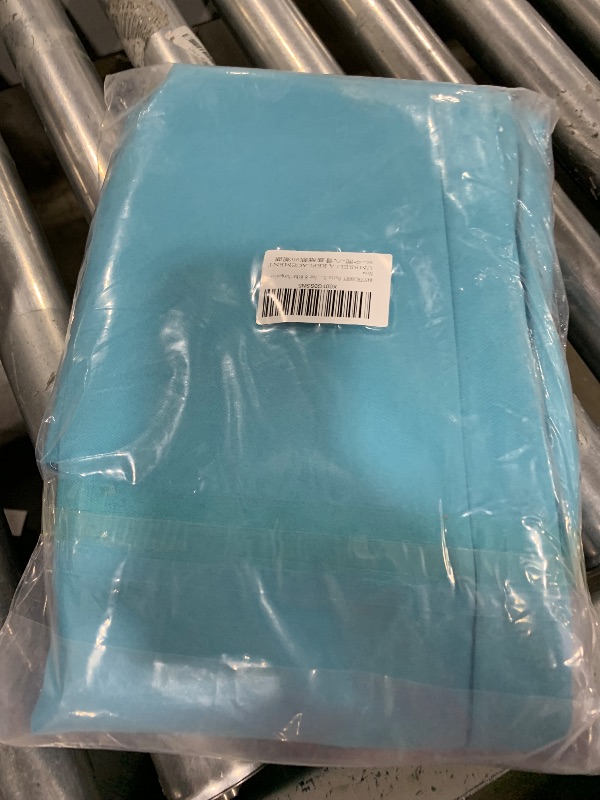 Photo 1 of MASTERCANOPY Patio Umbrella 9 ft Replacement Canopy for 8 Ribs-Turquoise Canopy Only