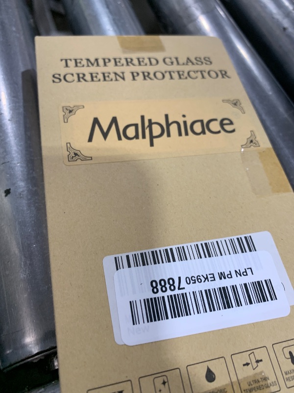 Photo 1 of Malphiace for iPhone 15 Pro Max Back Glass Protector [2-Pack], iPhone 15 Pro Max Back Screen Protector Rear Tempered Glass for 15 Pro Max [New Version] (6.7 inch)
