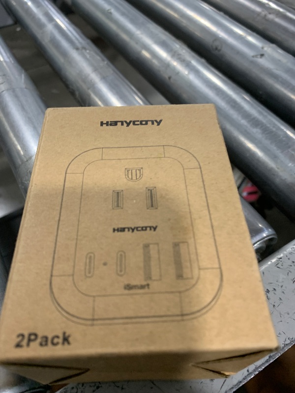 Photo 1 of 2 Pack US to Australia Power Plug Adapter, HANYCONY New Zealand Power Adapter 4 Outlets 4 USB Ports(2 USB C), Type I Plug Adapter for USA to Australian AU China Argentina Fiji Cruise Travel Essentials