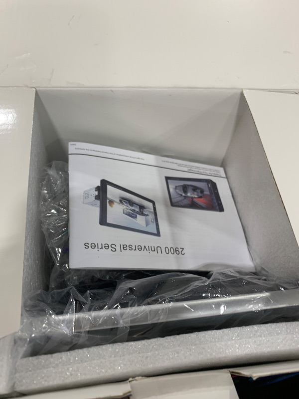 Photo 1 of 10.1 inch Single Din Car Stereo with CarPlay and Android Auto, 10 inch Touch Screen Radio with Mirror Link/1080P/EQ Audio/SWC/Bluetooth +Backup Camera+MIC