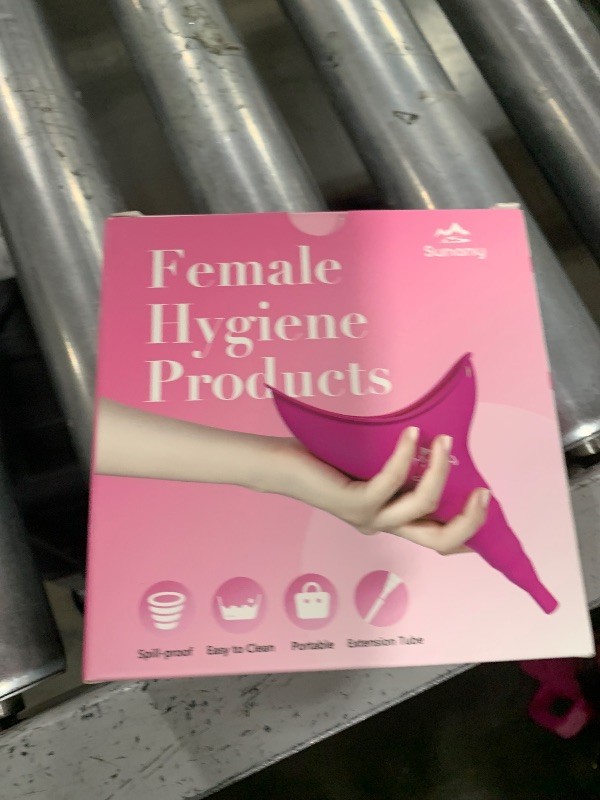 Photo 1 of Female Urination Device, Reusable Female Urinal Silicone Women Pee Funnel Allows Women to Pee Standing Up, Portable Womens Urinal is The Perfect Companion for Camping,Outdoor,Travel