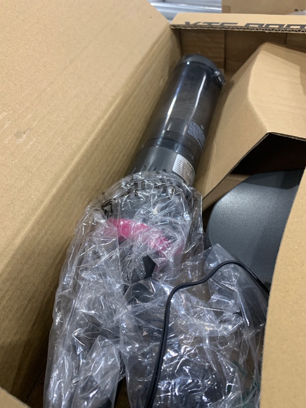 Photo 1 of YTE PRO Handheld Vacuum Cordless 25000Pa Car Vacuum 3-in-1 Handheld Vacuum, Includes Smart Display and Charging Base Hand Vac Cordless Rechargeable One-Touch Empty for Home/Pet/Car (Violet)