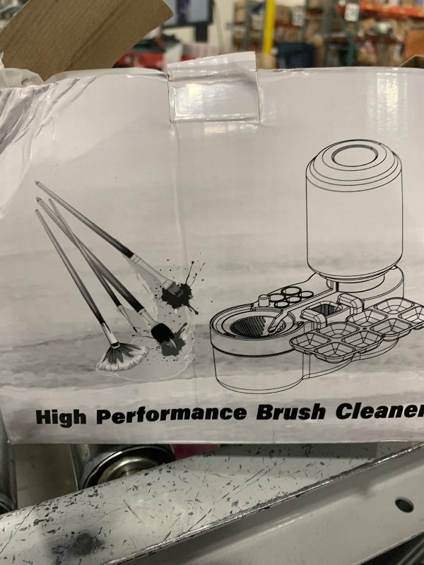 Photo 1 of JEChrochen Paint Brush Cleaner Tool, Washing My Brush, Water Cycle Brushes Rinser with Brushes Holder and Palette, Brush Rinser Dispenser,Painting Art Supplies Stuff for Artist Artist Kids