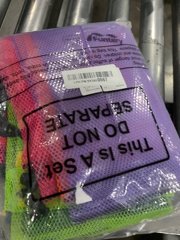 Photo 1 of Funtery 24 Pcs Mesh Bags Drawstring Nylon Laundry Bag Stuff Sack - 13 x 15 Inch Mesh Bag with Drawstring Cord for Toys