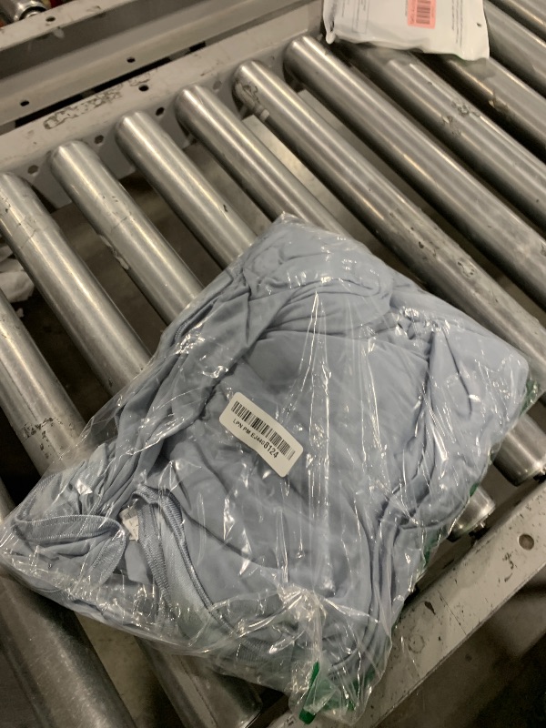 Photo 1 of Elegear Revolutionary Cooling Blanket Twin, Absorbs Heat to Keep Body Cool for Night Sweats, Double Sided Arc-Chill3.0 Cooling Fiber Q-Max>0.5, Lightweight Summer Cold Blankets for Sleeping 59“ x 79”