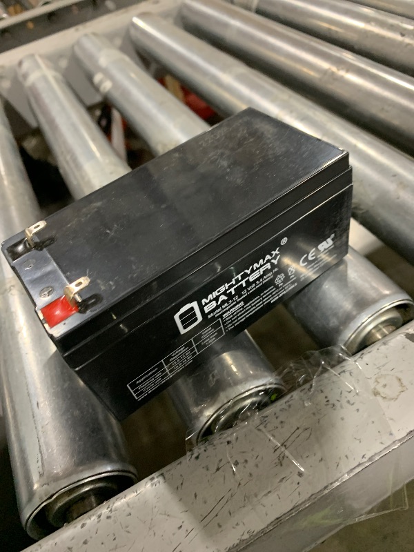 Photo 1 of ML3-12 - 12 Volt 3 AH, F1 Terminal, Rechargeable SLA AGM Battery