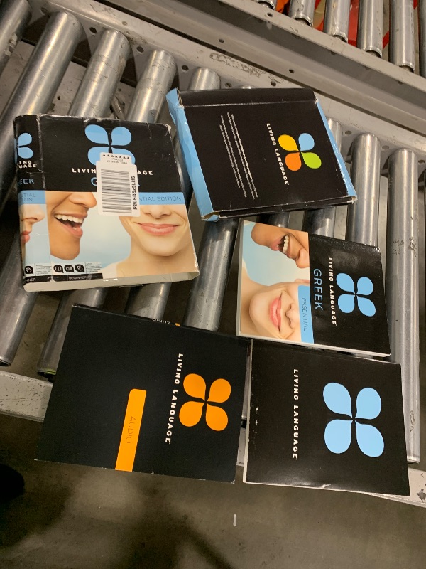Photo 1 of Living Language Greek, Essential Edition: Beginner course, including coursebook, 3 audio CDs, and free online learning