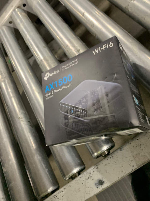 Photo 1 of TP-Link Ultra-Portable Wi-Fi 6 AX1500 Travel Router TL-WR1502X | Easy Public WiFi Sharing | Hotel/RV/Travel Approved | Phone WiFi Tether | USB C Powered | Multi-Mode | Tether App | Durable Design