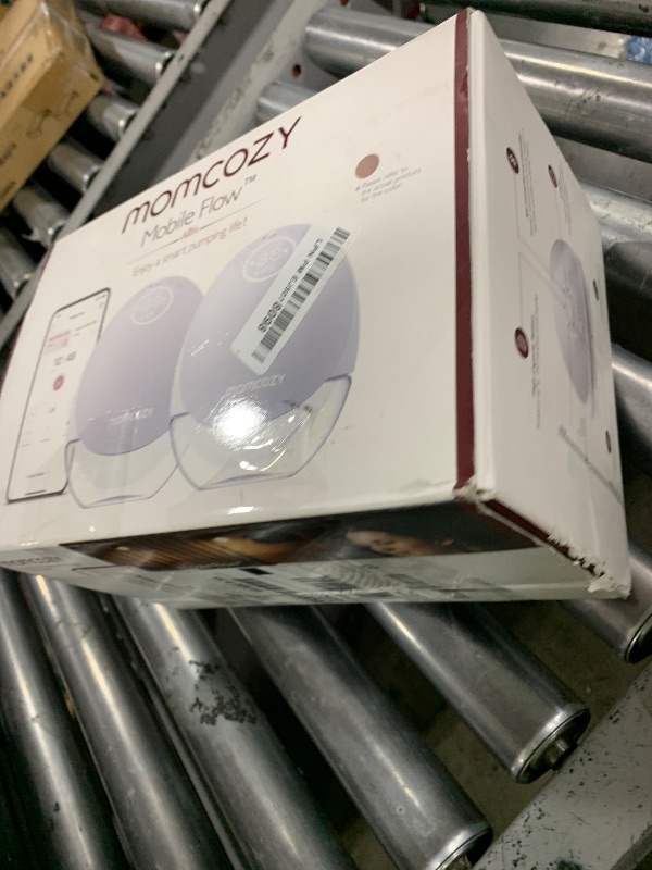Photo 1 of Momcozy Breast Pump Hospital-Grade, Hands Free Breast Pump App with Leak-Proof DoubleFit Flange, Personalized Multi-Modes & 15 Levels, 2 Count