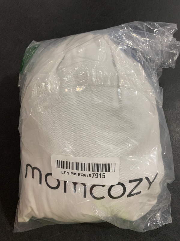 Photo 1 of Momcozy Baby Wrap Carrier, Easy to Wear Infant Carrier Slings, Lightweight Hands Free Baby Sling, Adjustable Baby Carriers for Newborn to Toddler 8-35 lbs, Deep Grey