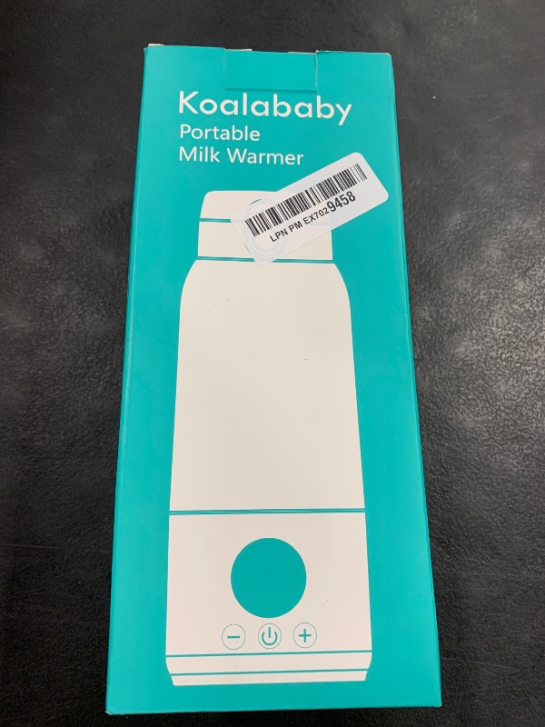 Photo 1 of Koalababy Portable Bottle Warmer – Fast Heating Milk Warmer for Travel, Breast Milk & Formula, 17oz Leak-Proof Stainless Steel, IPX6 Waterproof, Rechargeable with Long Battery Life