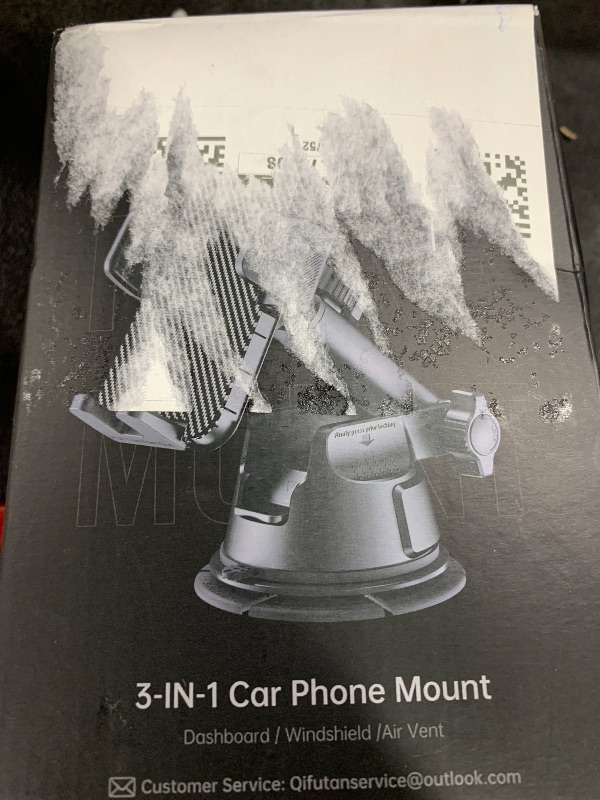 Photo 1 of Qifutan Dash Mounted Holders Phone Holders for Your Car Phone Mount for Car Windshield Dashboard Air Vent Universal Hands Free Automobile Cell Phone Holder Fit for iPhone Smartphone