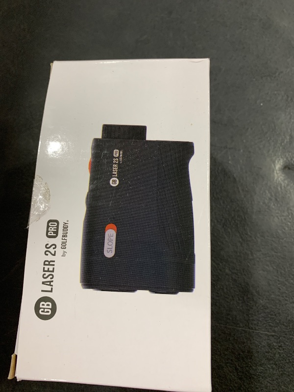 Photo 1 of GOLFBUDDY 2S PRO Golf Range Finder with Slope, Measuring from The Cart, 1093 Yard Laser Rangefinder, Magnetic Mount, Pin Finder with Flag Pole Locking Vibration, One Click Scan Mode, Water Proof