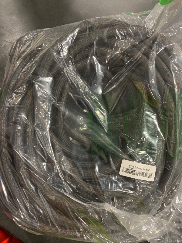 Photo 1 of Lipoliftco Garden Hose 100FT, Non-Expanding, Lightweight Hose With 8 Function Nozzle, Leak-Proof, No-Knot, Easy to Carry, Wear-Resistant, Sturdy, Flexible, 3/4GHT, Water Hose for Yard, Garden, Outdoor