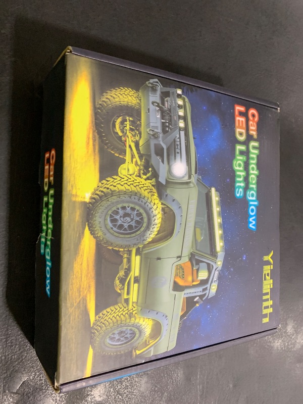 Photo 1 of Underglow Kit for Car, Led Underglow Lights with App and Remote Control, 16 Million RGB Colors, 29 Preset Modes, Music & DIY Mode, Under Car Led Lights Exterior for SUVs, Trucks, DC 12V