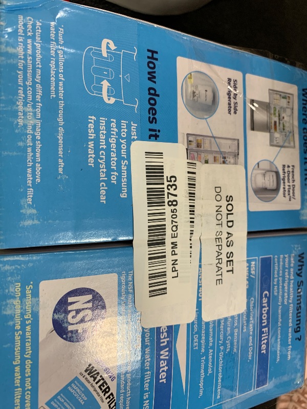 Photo 1 of Genuine HAF-CU1S Water Filter for Samsung Refrigerators