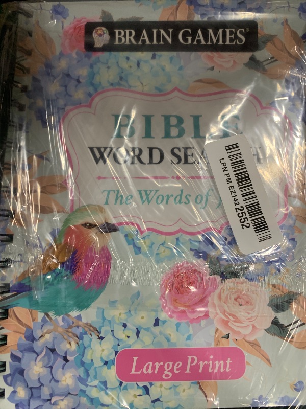 Photo 1 of Brain Games - Large Print Bible Word Search: The Words of Jesus (Brain Games - Bible)