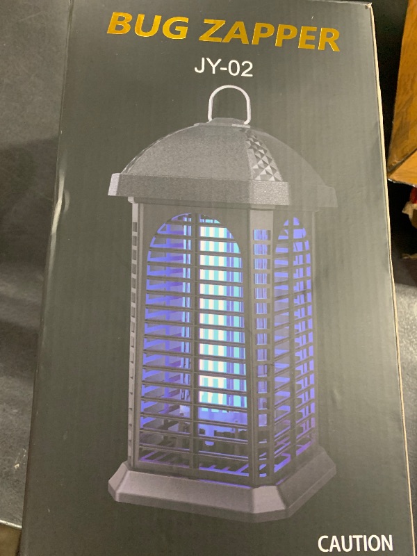 Photo 1 of Bug Zapper Outdoor, 4200V Electric Mosquito Zapper, Bug Zapper Outdoor, Fly Traps, Fly Zapper, Mosquito Killer Indoor 3 Prong Plug, 90-130V, ABS Plastic Outer