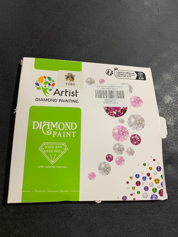 Photo 1 of SKRYUIE Hanging Diamond Art Kits for Adults Bird, DIY Window Pendant Diamond Painting Kit Sun Catcher, Special Shaped Crystal Acrylic Double Sided, Porch Outdoor Spring Ornament 7.6 x 7.49 Inch