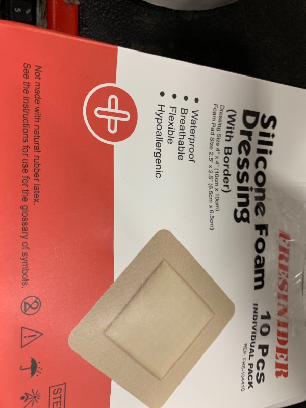 Photo 1 of silicone foam dressing 