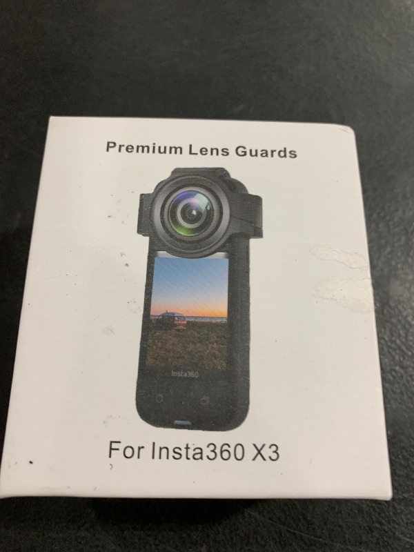 Photo 1 of Insta 360 x3 Lens Protector, PULUZ Dual Lens Guards for Insta360 X3 Protective Case Optical Tempered Glass Camera Accessories for Insta 360 x3 Accessories Waterproof (Upgrade)