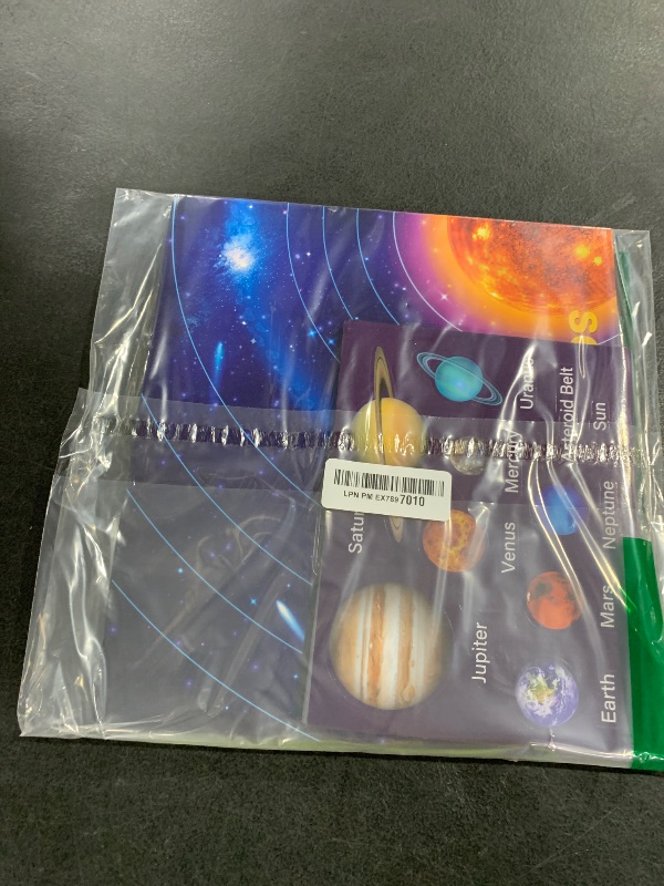 Photo 1 of 24 Set 48 Sheets Planet Craft Kits Waterproof Space Planet Stickers DIY Make Your Own Solar System Stickers for Crafts Classroom Learning Educational Classroom Reward Game Activities