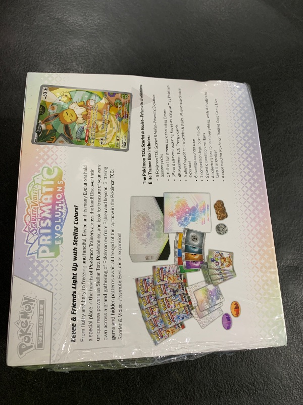 Photo 1 of Pokemon TCG: Scarlet & Violet—Prismatic Evolutions Elite Trainer Box