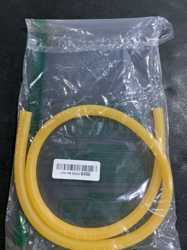 Photo 1 of Feelers Natural Latex Rubber Tubing Tube 3/8" (10mm) ID x 9/16" (14mm) OD Speargun Band Slingshot Catapult Tube Rubber Hose, 1M Length
