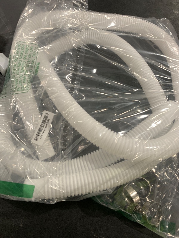 Photo 1 of Pool Hoses for Above Ground Pools 1.25 * 59 Inch Includes 4 Metal Clamps by puxyblue compatible for Pump 330 GPH, 530 GPH, and 1,000 GPH and Intex Pump Models 603,607,637 Set of 2 ?