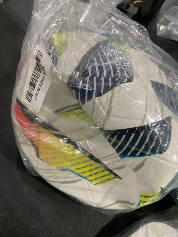 Photo 1 of Franklin Sports MLS Tornado - Official Size 5 - Soft Cover - Weight Soccer Ball - Air Pump Included